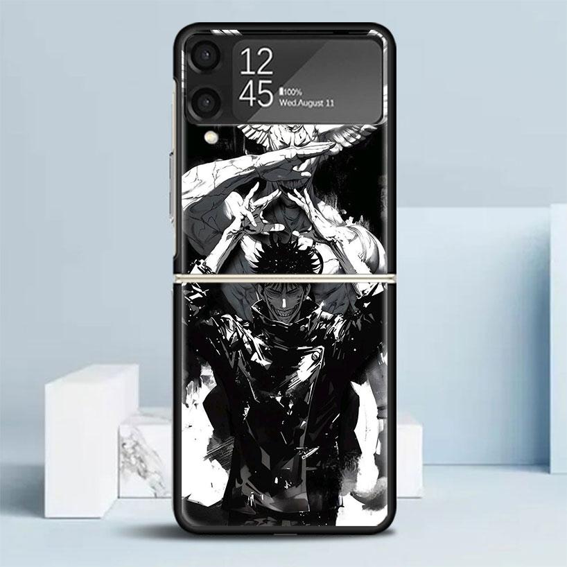 Kaisen J-Jujutsu Sukuna Mahoraga Handyhülle Für Samsung Galaxy Z Flip7 Flip6 5G Flip5 Flip4 Flip3 ZFlip 7 6 3 4 5 Stoßfest Bac