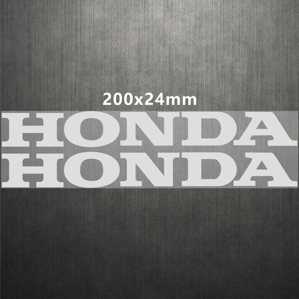 Vinyl Honda Sticker Motorcycle Logo Stickers Reflective Decal