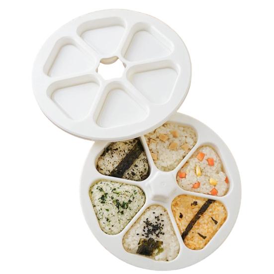 Sushi Mold Triangle Onigiri Mold Bento Box Japanese Sushi Making Kit Sushi Press Maker Rice Ball Box