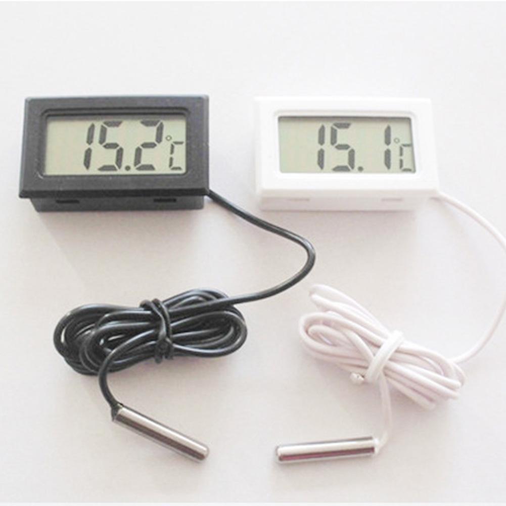 FY-10 FY-11 Mini LCD Digital Thermometer Aquarium Car Water Bath Temperature Tester Detector Monitor Embedded Temperature