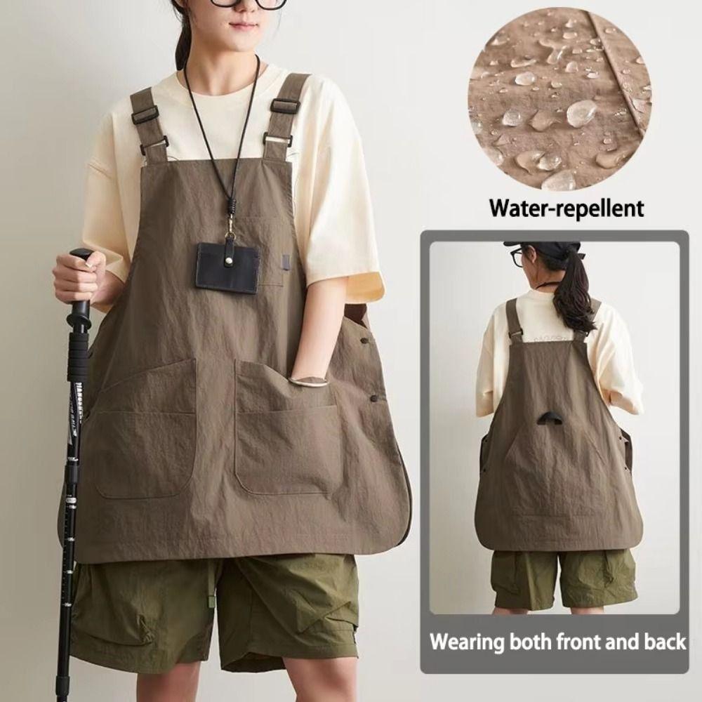 Sleeveless Baking Apron Breathable Kitchen Cooking Apron Workwear Apron  Coffee Shop