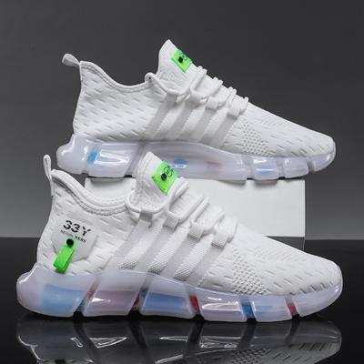 2024 New Spring and Summer Men's Shoes Mesh Breathable Casual Sports Shoes Korean Version Trendy Versatile Student Running Shoes Men