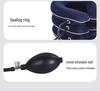 Crystal Velvet Cervical Traction Device: Neck Brace for Forward Head Posture Correction and Support.