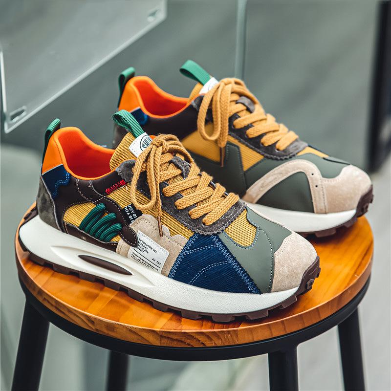 Trendy Men's Casual Running Shoes 2025 New Quality Fashion Sneakers for Mens Mesh Outdoor Tennis Training Shoes Tenis Masculino