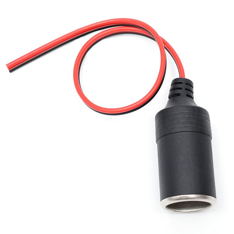 Car Wired Cigarette Lighter Female Socket Auto Charger Plug Connector Adapter 12V-24V Car Accessories Universal Lighter Socket