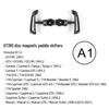 For Porsche Macan, Cayenne, 911, 718, Panamera, GT3 RS Steering Wheel Magnetic Paddle Shifters.