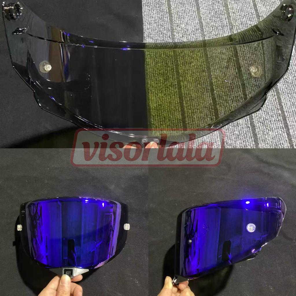 Motorradhelm Visier für KYT TT Revo Helme Ersatzlinse Schild Windschutzscheibe Glas Brille für KYT