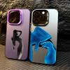 Sexy Figure Silhouette Phone Case For iPhone 16 E 15 14 13 12 11 Pro Max Plus Mini X XS XR SE 2020 2022 Shockproof Funda Coque