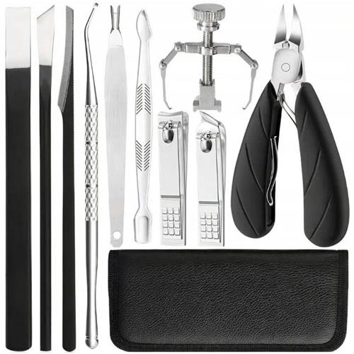 Nail Clippers Tools Manicure Set 11 Pieces Nippers Scissors