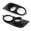 2PCS Car Front Bumper Grill Fog Light Cover Grille Trim Honeycomb Mesh For BMW E46 M3 2001 2002 2003 2004 2005 2006 Accessories