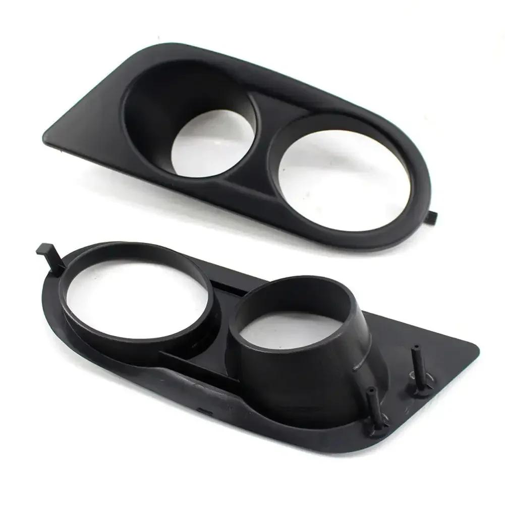 2PCS Car Front Bumper Grill Fog Light Cover Grille Trim Honeycomb Mesh For BMW E46 M3 2001 2002 2003 2004 2005 2006 Accessories