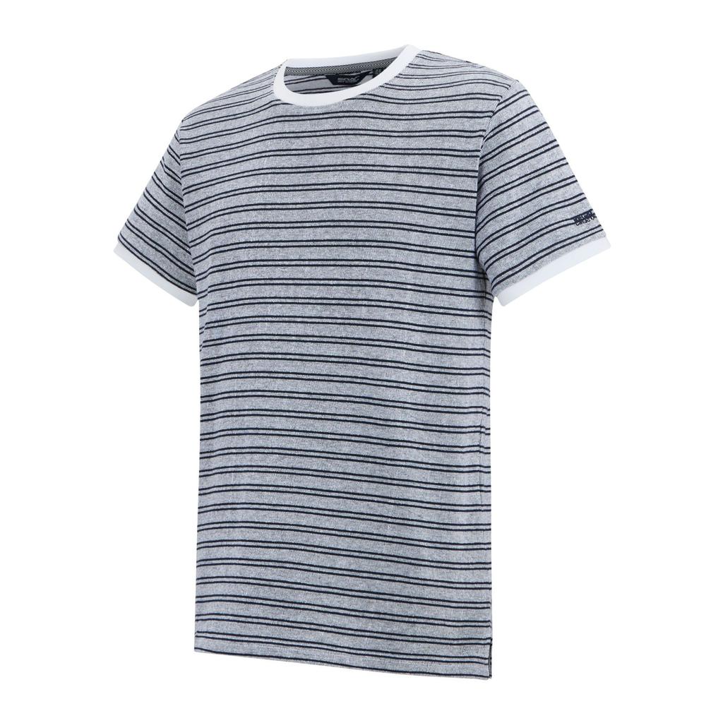 Regatta Mens Benlin Striped T-Shirt