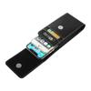 Solid Color Cell Phone Belt Pouch Flip Case Leather Belt Clip Dual Pouch  Mobile Phone