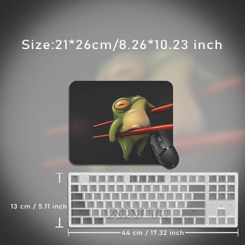 Frog Mouse Pad Gaming XL New Computer Large Mousepad XXL Mechanical Keyboard Pad Carpet Office Natural Rubber Laptop Table Mat