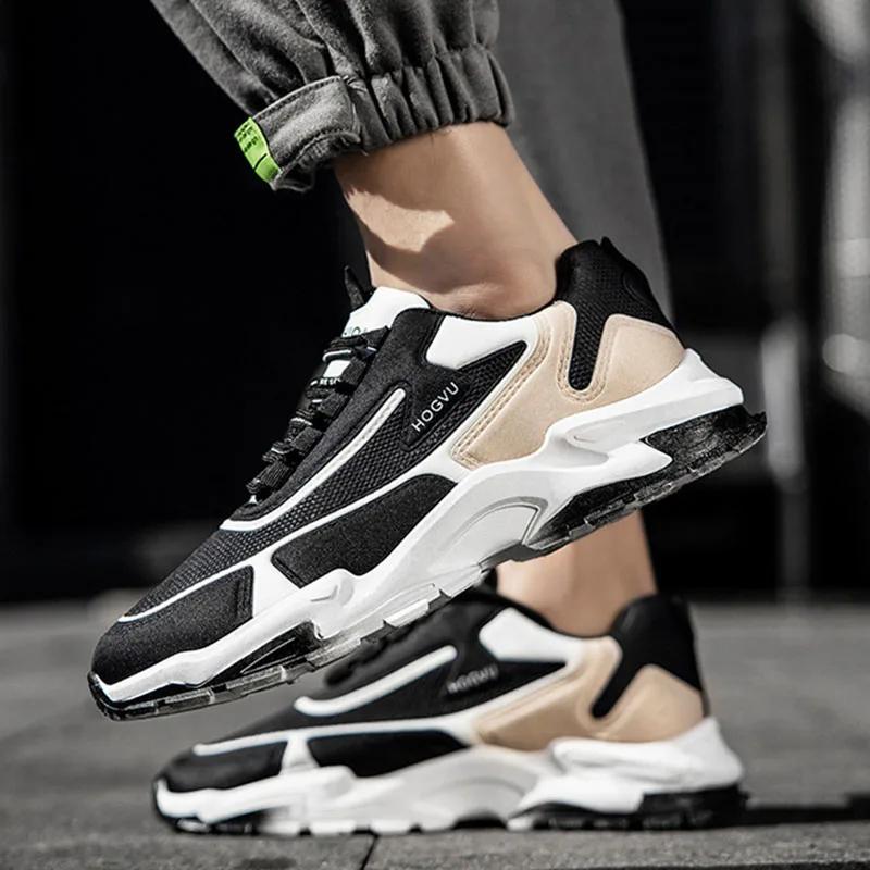 Luxury 2024 Breathable Sports Shoes Versatile Casual Shoes Mesh Breathable Men's Shock Absorbing Marathon Running Shoes Sneakers