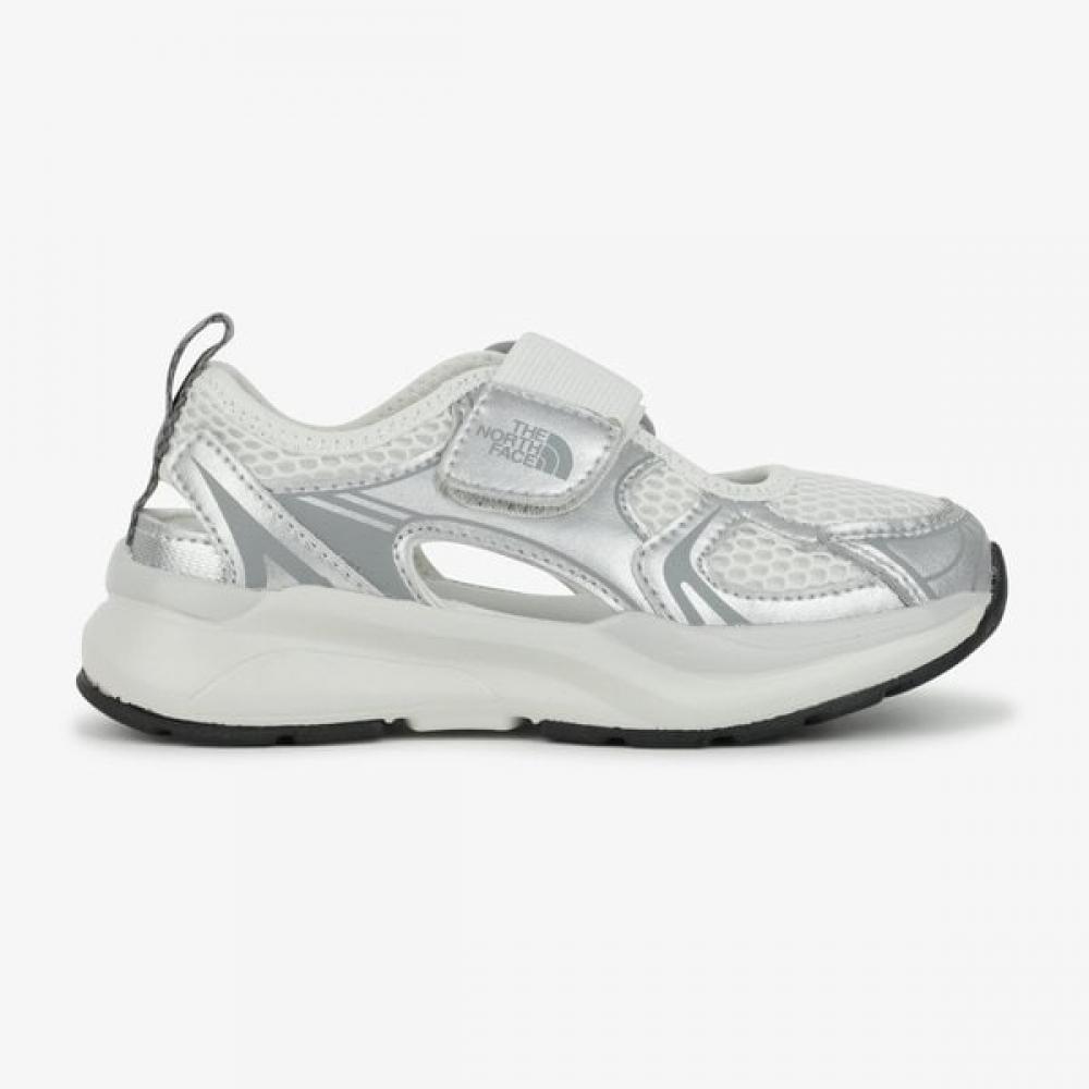 The North Face Kids Solid Sandal Silver Ns82s88v