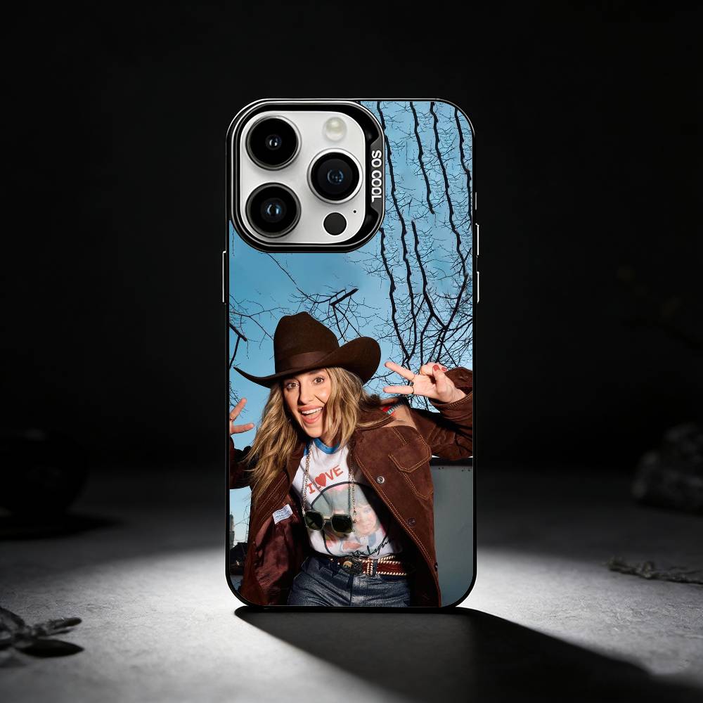 Lainey singer W-Wilson Phone Case For iPhone 17,16,15,14,13,12,11 Plus,Pro Max,XS,Colored silver phone case