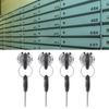 4 Set Cam Lock Zinc Alloy File Cabinet Mailbox Drawer Slidding Door Safety Locks with Keys(103‑20 )