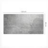 Vinyl Desk Mat with Stylish Concrete Texture Print 120x60 Cm