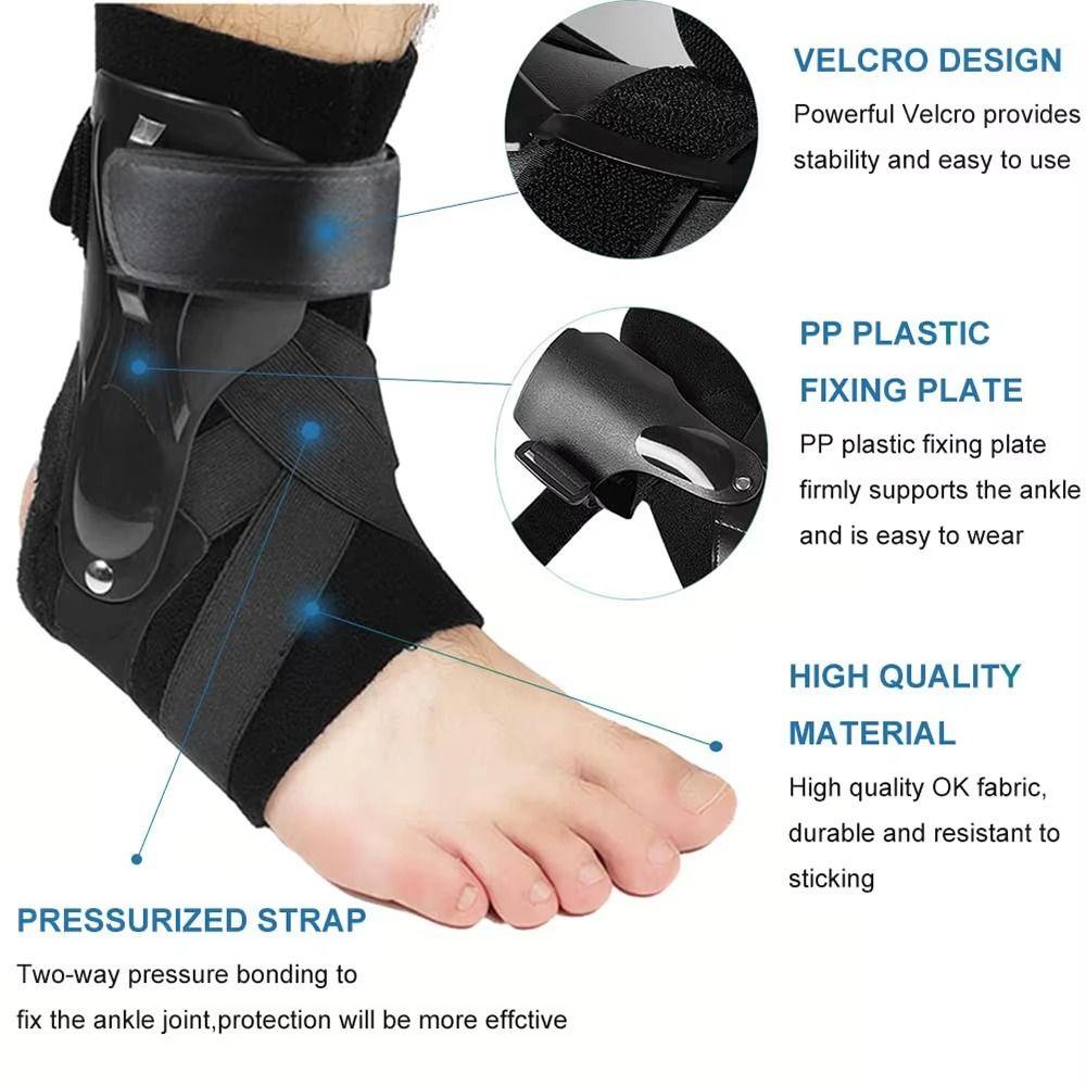 Portable Ankle Support Brace Ergonomic Ankle Sprain Orthosis  Sports Protective Gear