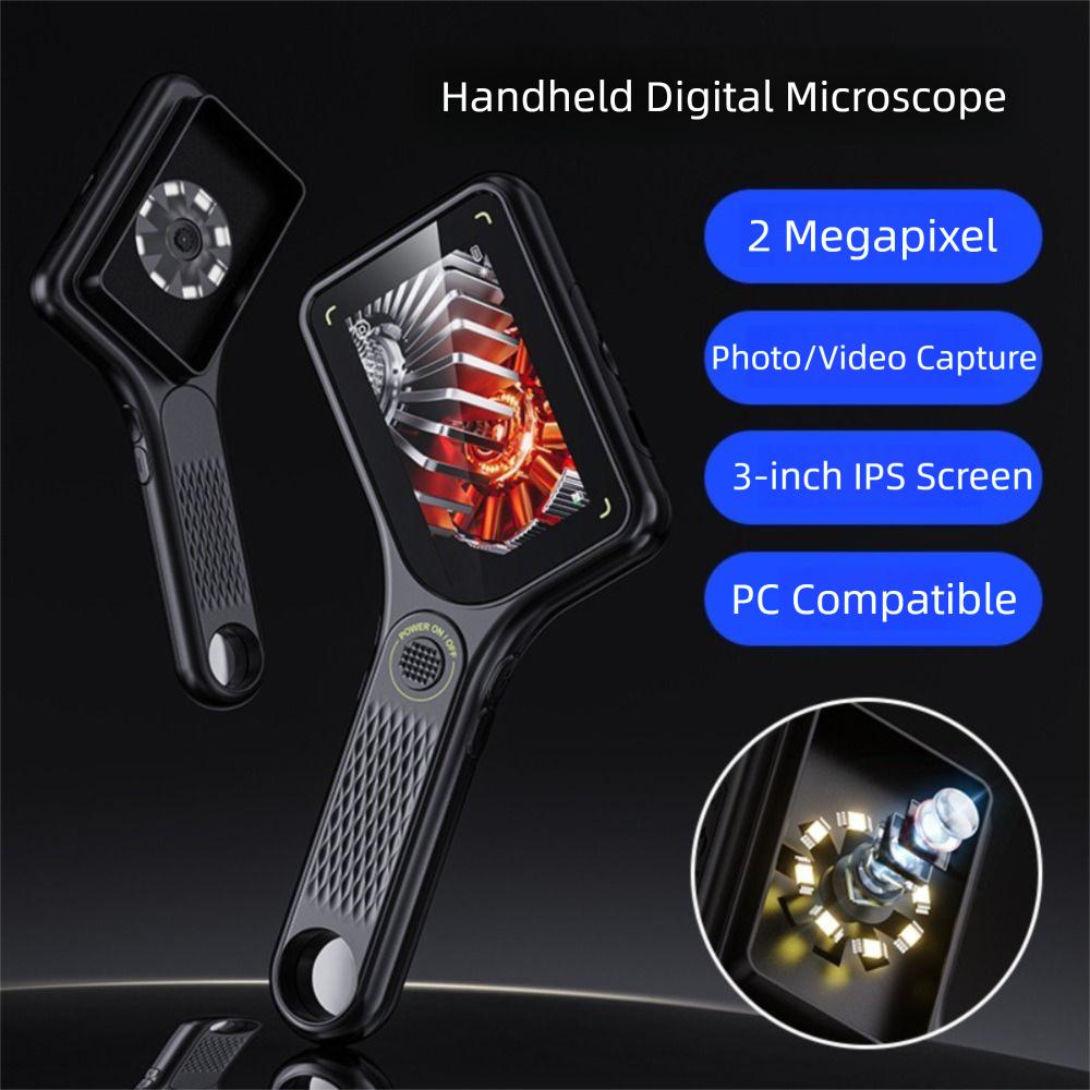 Rechargeable Mini Kids Optical Microscope 500X Pocket Digital Microscope  School