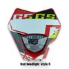 MCHMFG Motorcycle Crystal LED Headlight Headlamp For GASGAS - EC    Enduro Motorcycle