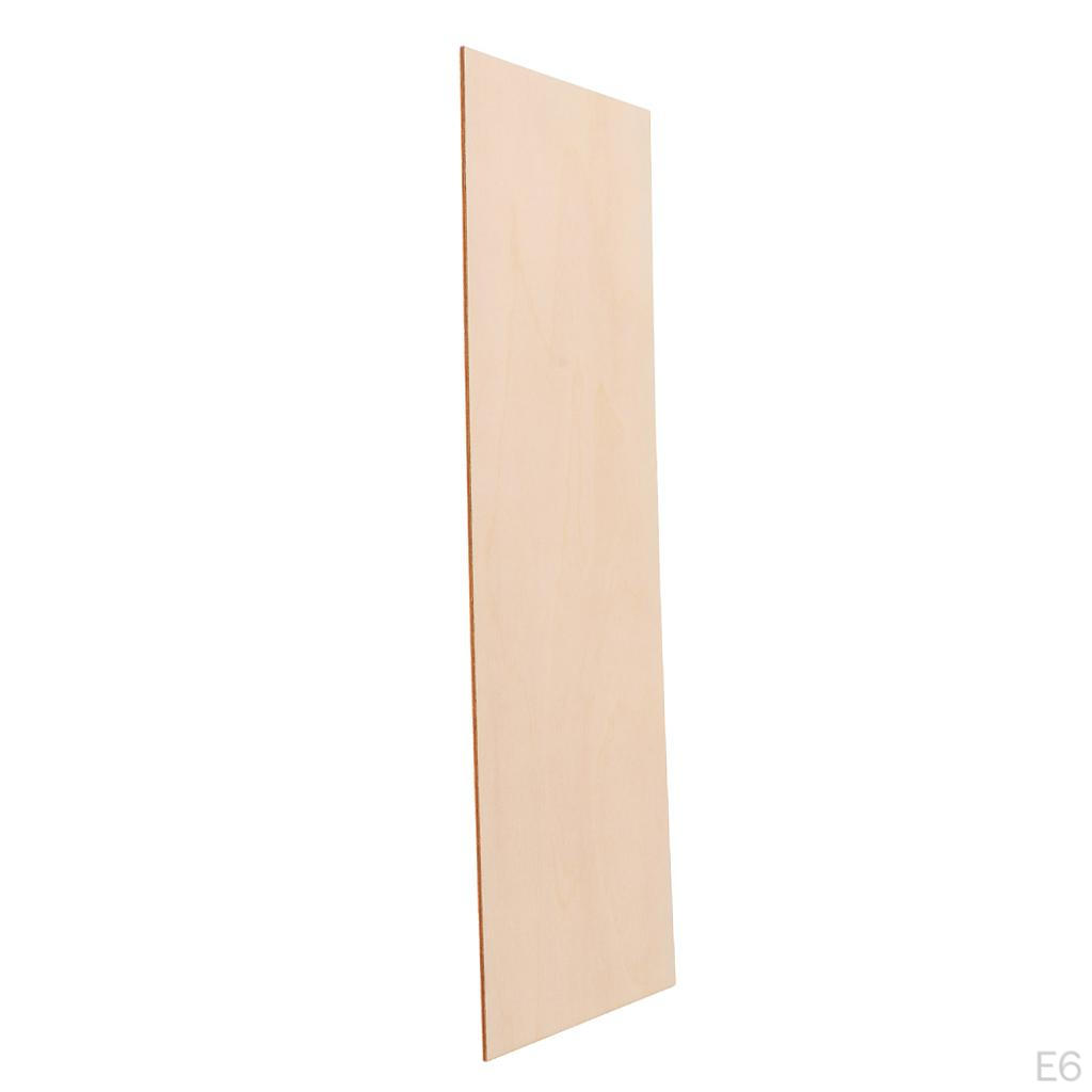 100mm/120mm/100x300mm Unfinished Blank Wood Slices Cutouts for , Painting, Writing,