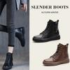 Women Fashion Thick-soled Martin Boots Fur Retro Ankle Boots Soft-soled Women Short Boots