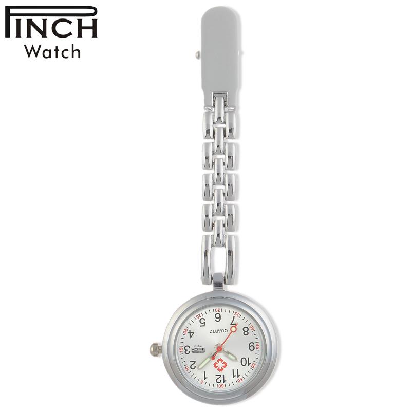 Engraved Women's Nurse Pendant Brooch Watch for Medical Use
