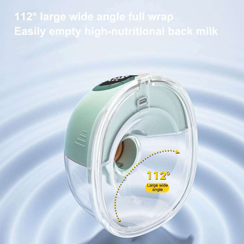 Breast Pump Hands Free, Wearable Breastfeeding Pump With Large Battery, Portable Electric Breast Pump With 3 Modes & 9 Levels