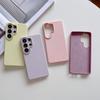 Original Liquid Silicone Shockproof Phone Case For Samsung S26 S25 Edge S24 FE Plus Ultra A57 A37 A17 A56 A36 Solid Color Cover