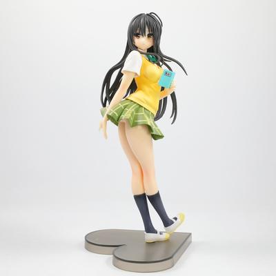 Anime To LOVEru Kotegawa Yui Figur Schuluniform Kleid Stehendes Modell Spielzeug Geschenk PVC Sammlung Aciton Figur