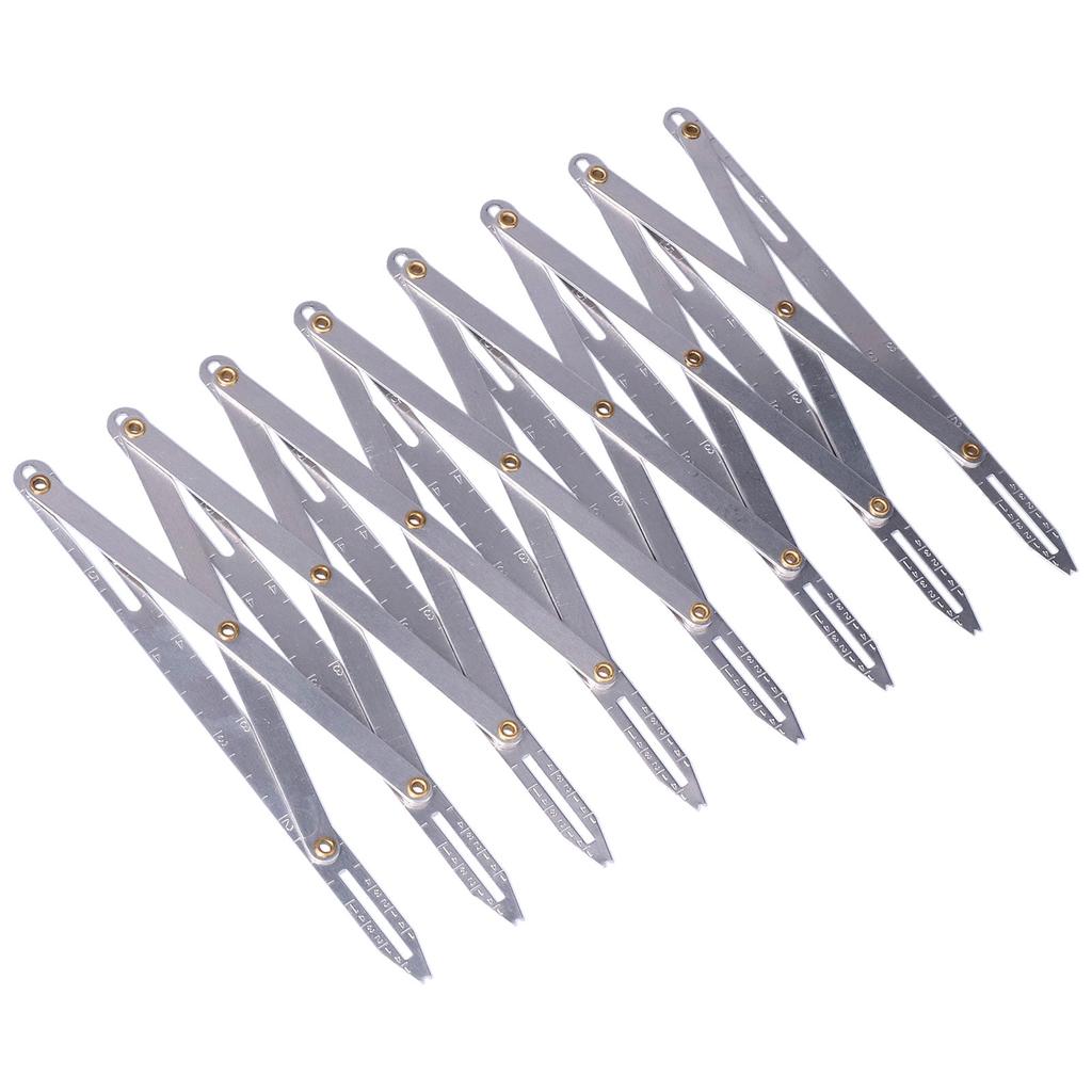 Aluminum Sewing Gauge Adjustable Length Multifunctional Anti Rust DIY Curtain Accessories for