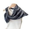 European American Cashew Herringbone Cotton Linen Small Square Scarf Silk Imitation Velvet Headscarf Shawl Sunscreen Women