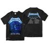 Metal Band Twickenham Stadium Tour Muster T-Shirt Fan Geschenk Herren und Damen Lässig Druck Kurzarm