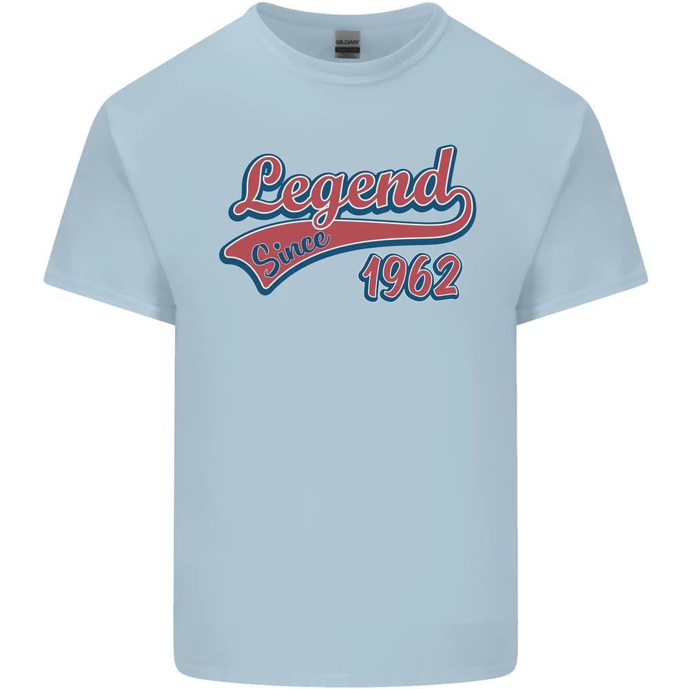 Legend Since 64th Birthday 1962 Unisexs Cotton TShirt Tee Top S