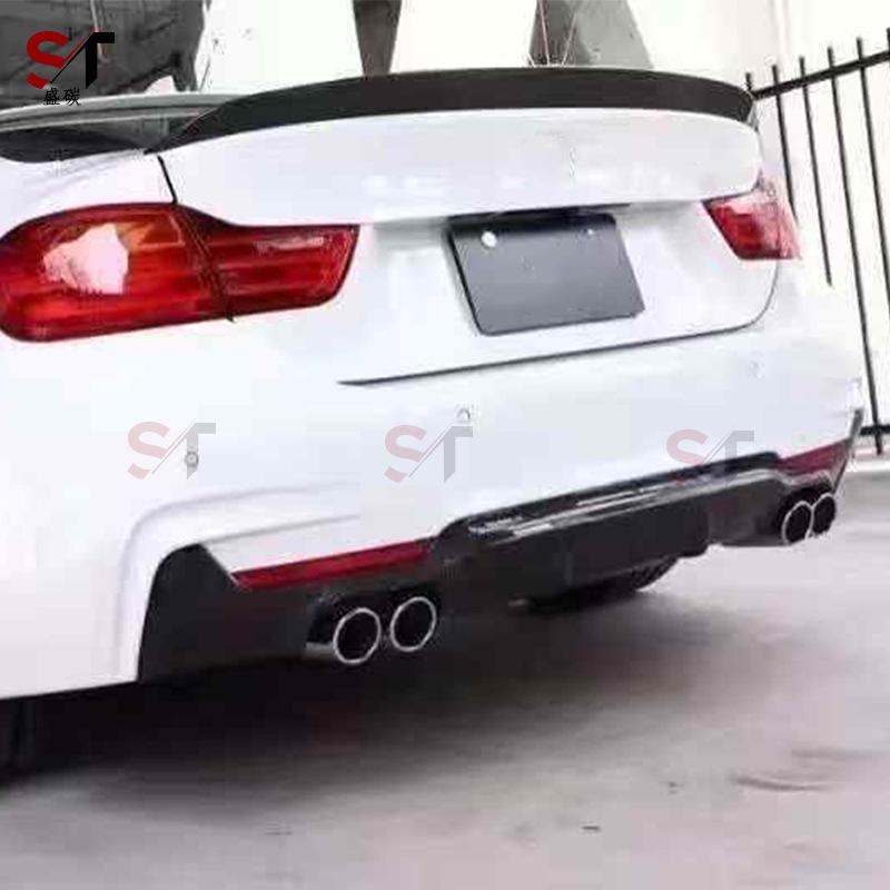 Carbon Fiber 3D Rear Bumper Diffuser for BMW 4 Series F32/F33/F36