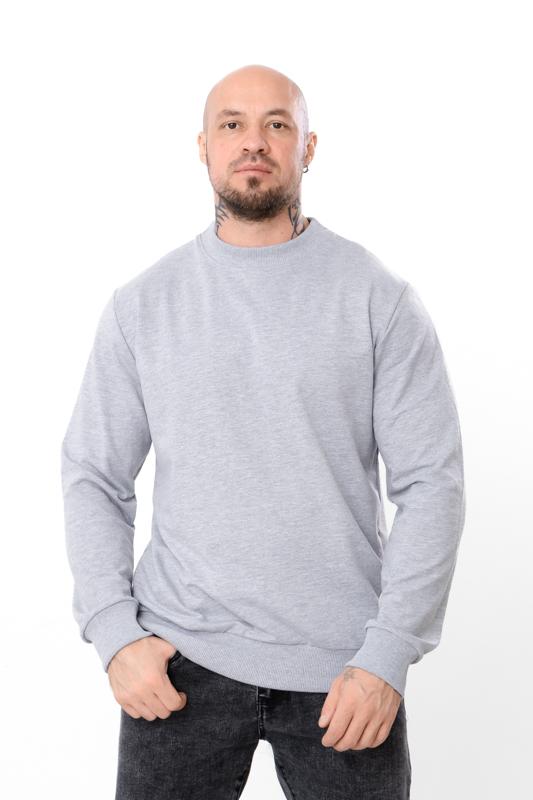 Sweatshirt (men) – Cotton Knit Comfort with Cuffs, Casual Style, Any season, 8167-057 HC