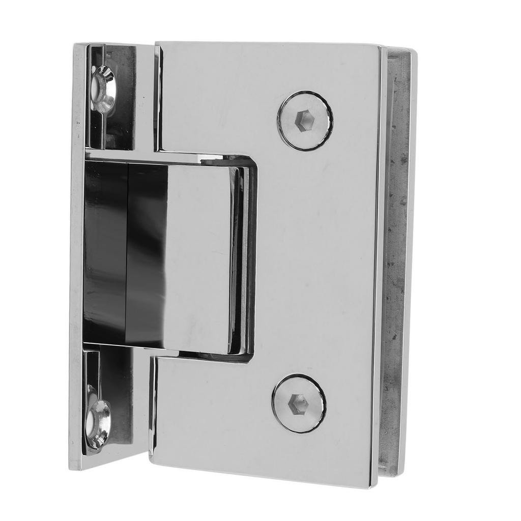 Badezimmer Glastürscharnier 90 Grad Edelstahl Rahmenloses Glastürscharnier für 8 12 mm Türen
