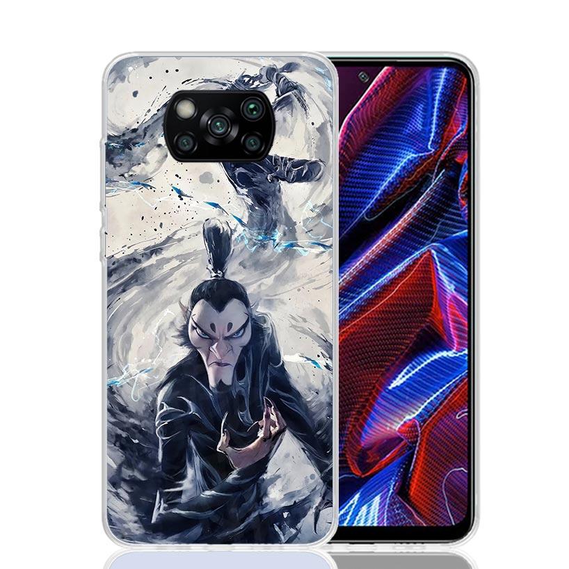 Nesha Nezha Cartoon Phone Case For Xiaomi Poco X7 X6 X5 Pro F7 Ultra Redmi 15C 15 13 13C 12 12C 10 10A 10C 9 9A 9C 9T Cover Poco