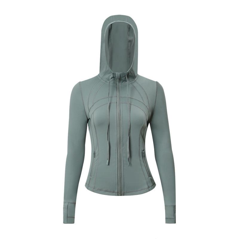 Lulu Original Women's Breathable Yoga Jacket - Spring/Autumn Fitness Top