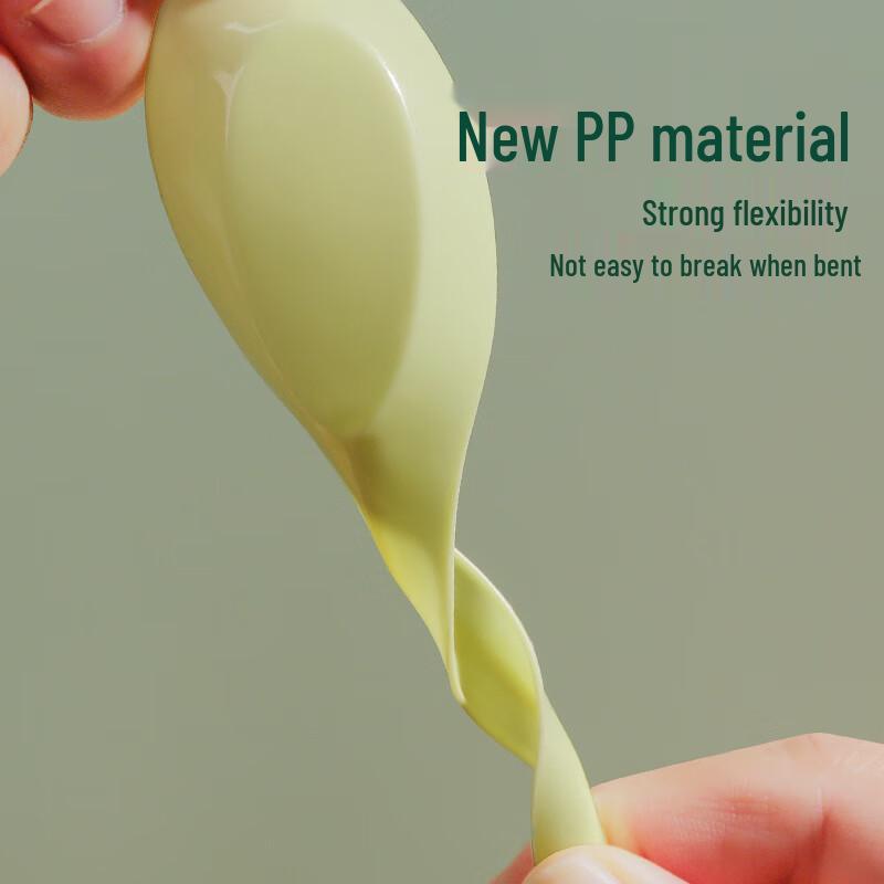 Disposable Black Plastic Spoons