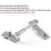 Transfer Case Linkage kit Compatible with Jeep for Cherokee XJ for Comanche MJ 1986-2001, Stainless Steel Easy Install Version