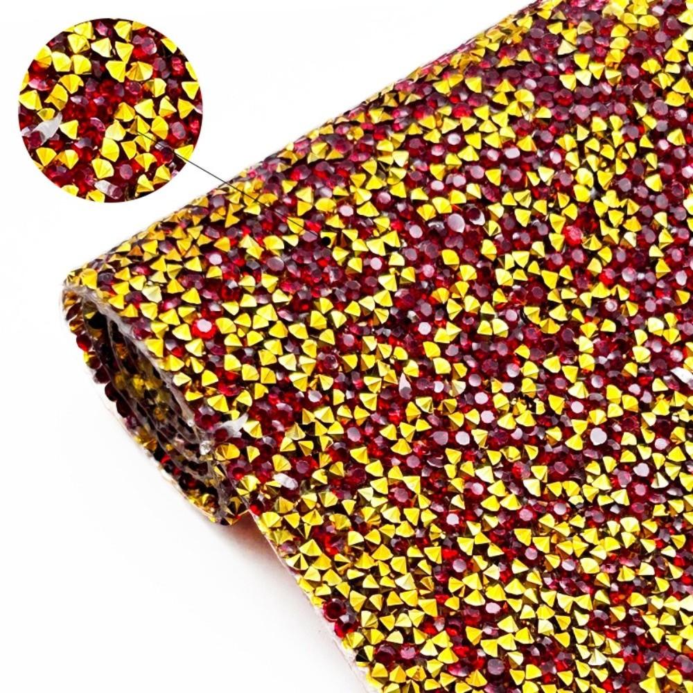 Self Adhesive Resin Rhinestone Colorful DIY Decorative Rhinestone Sticker Sparkling Shiny Crystal Sticker Bag Ornament