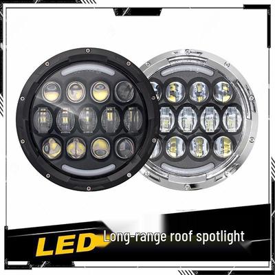 פנס ראש LED 7 אינץ' 78W עבור ג'יפ רנגלר, האמר H2, ניסאן פטרול Y60, הארלי גלייד