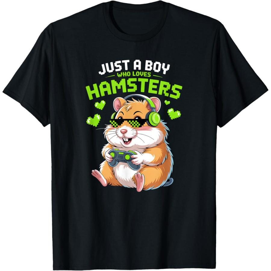 Мальчиковая футболка с хомяком S