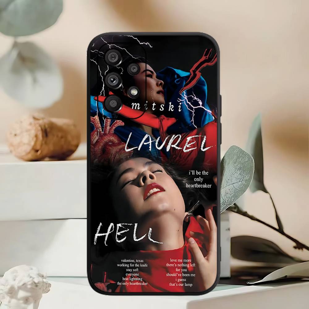 

Singer M-Mitski Phone Case For Samsung A 52 53 21 32 13 12 71 31 51 40 72 73 70 22 42 50 30 20 21 Shell Samsung A13 5G
