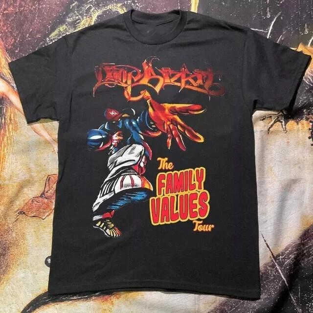Группа Limp Bizkit Тур Family Values Черная Унисекс S-5XL Мужская Женская Унисекс Футболка L