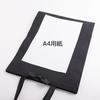 Large, ribbon-adorned sub-bag, fits B4 documents, made in Japan, suitable for both formal and formal occasions, perfect for weddings, school entrance