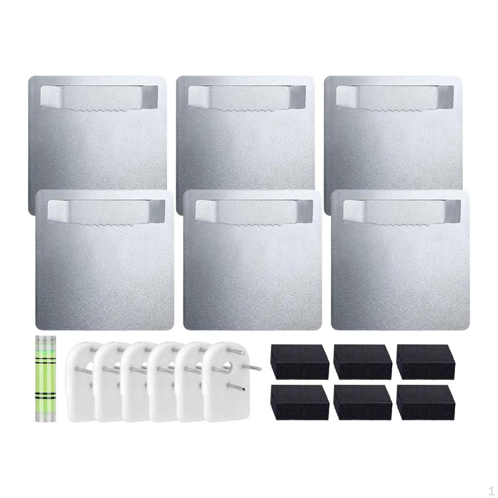 Easy Mount Picture Hanging Kit with Built-in Level for Artwork And Photos